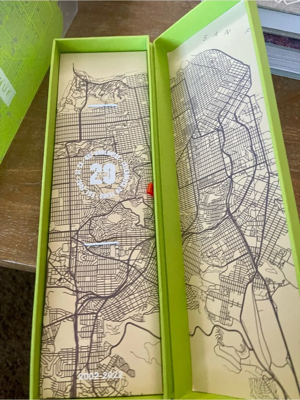 G-Shock Lime Green huf limited edition watch in case